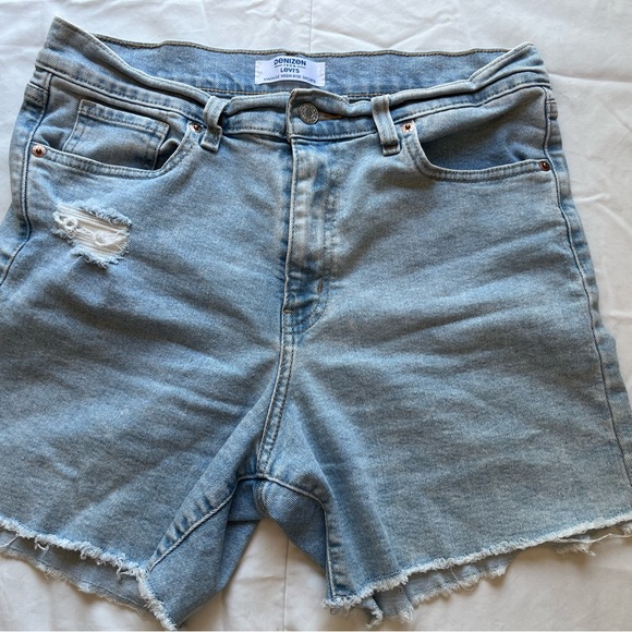Denizen from Levi's Pants - Denizen from Levi's Blue Relaxed Fit Jean Shorts